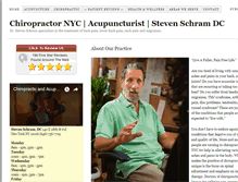 Tablet Screenshot of drstevenschram.com